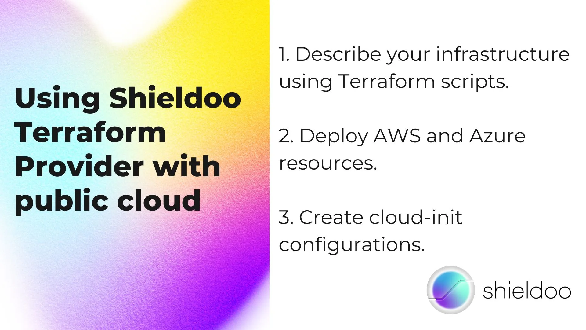 Using Shieldoo Terraform Provider with public cloud